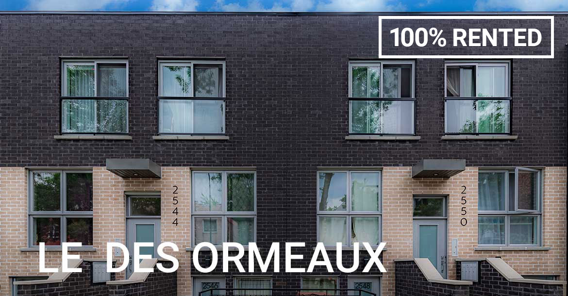 projet condo location montreal mercier des ormeaux